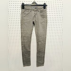 Classic Gray Skinny Jeans for Women